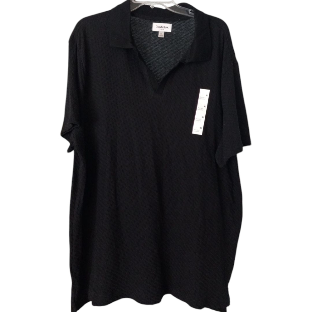 Goodfellow & Co Men's Black Polo Shirt Xl